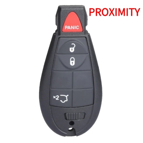 2009-2013 Dodge Durango Jeep Grand Cherokee / 4-Button Fobik Key / PN: 56046734AH / IYZ-C01C / Keyless Go Fobik (AFTERMARKET)